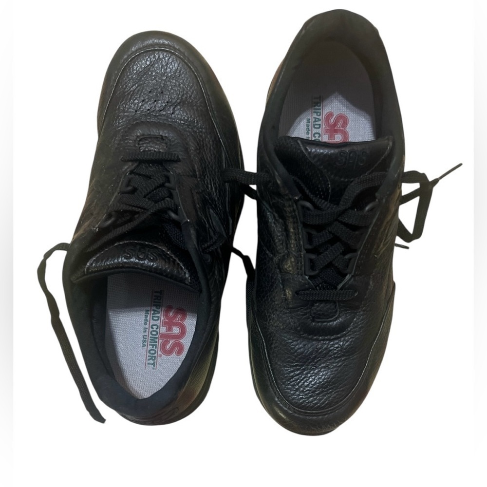 SAS - BLACK TOUR WOMEN”S Leather Walking Shoes - Picture 3 of 4